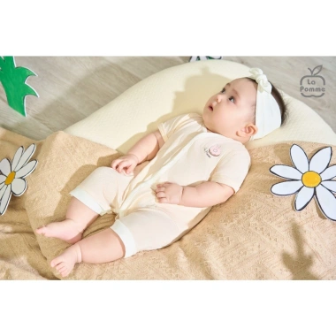 LaPom Body cộc tay Donut - Đồ sơ sinh bé trai & bé gái, giá ưu đãi 209.000 VND