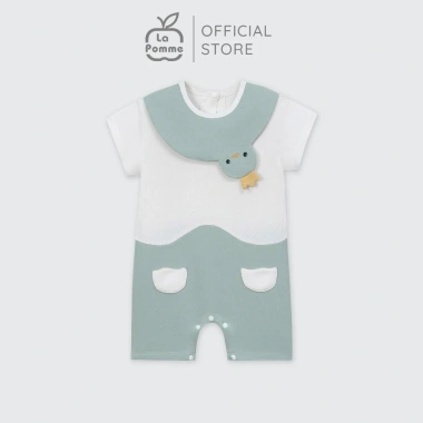 LaPom Body cộc tay Gà bông tinh nghịch - Đồ sơ sinh bé trai, bé gái giá ưu đãi 239k