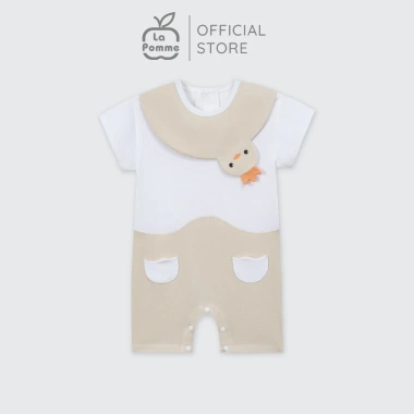 LaPom Body cộc tay Gà bông tinh nghịch - Đồ sơ sinh bé trai, bé gái giá ưu đãi 239k 2