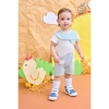 LaPom Body cộc tay Gà bông tinh nghịch - Đồ sơ sinh bé trai, bé gái giá ưu đãi 239k 3
