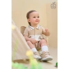 LaPom Body cộc tay La Pomme Cún con phối màu - Đồ sơ sinh bé trai - bé gái, giá ưu đãi 225.000 5