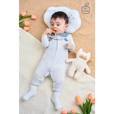 LaPom Body Dài Tay La Pomme Hello Sunday Chât Petit - Đồ sơ sinh bé trai, bé gái, siêu mềm, giá chỉ 249.000 VND 5 LaPom Body Dài Tay La Pomme Hello Sunday Chât Petit - Đồ sơ sinh bé trai, bé gái, siêu mềm, giá chỉ 249.000 VND 5