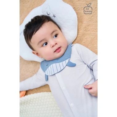 LaPom Body Dài Tay La Pomme Hello Sunday Chât Petit - Đồ sơ sinh bé trai, bé gái, siêu mềm, giá chỉ 249.000 VND