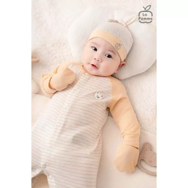 LaPom Body dài tay La Pomme Kẹo ngọt bé con - Đồ sơ sinh bé trai, bé gái, giá 210.000₫ 4 LaPom Body dài tay La Pomme Kẹo ngọt bé con - Đồ sơ sinh bé trai, bé gái, giá 210.000₫ 4