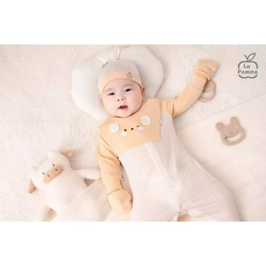 LaPom Body dài tay La Pomme Kẹo ngọt bé con - Đồ sơ sinh bé trai, bé gái, giá 210.000₫