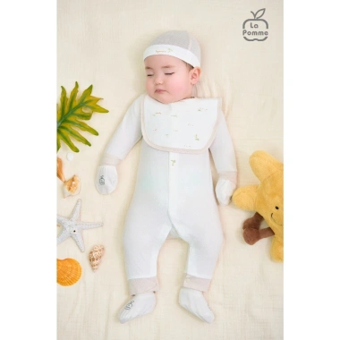 LaPom Body dài tay mùa hè cho bé - Đồ sơ sinh bé trai và bé gái, giá ưu đãi 219.000₫ 3 LaPom Body dài tay mùa hè cho bé - Đồ sơ sinh bé trai và bé gái, giá ưu đãi 219.000₫ 3