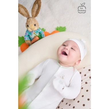 LaPom Body dài tay Nông trại vui nhộn cho bé - Đồ sơ sinh bé trai, bé gái, giá ưu đãi 210.000đ