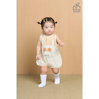 LaPom Body liền sát nách La Pomme dễ thương - Đồ sơ sinh bé trai và bé gái, giá ưu đãi 210.000 VND 5