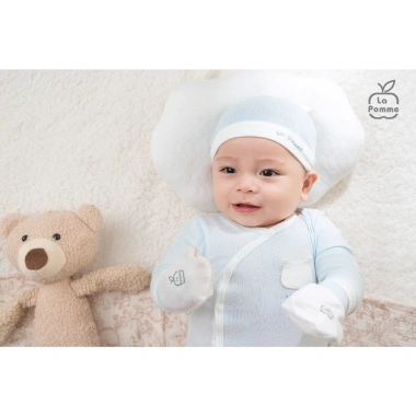 LaPom Bodychip Dài Tay Gấu Con Ngộ Nghĩnh - Đồ sơ sinh bé trai, bé gái, chỉ 165k