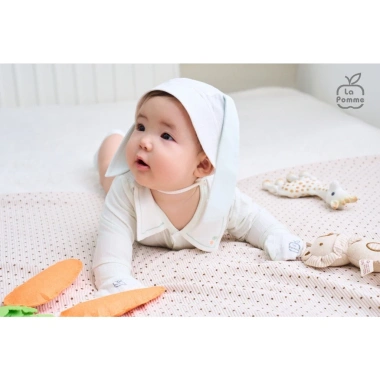 LaPom Bodychip Dài Tay Happy Friend - Đồ sơ sinh bé trai, bé gái, giá gốc 220.500, giảm còn 175.000 3