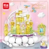 Lâu đài Mặt Trăng - Khối xây dựng Nhà Công Chúa, đồ chơi lắp ghép nhỏ cho bé gái, giảm 259.000₫