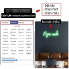 Led NEON Đặt Tên Riêng Thiết Kế Theo Yêu Cầu - Trang Trí Decor Quán, Giá 15.000đ 2