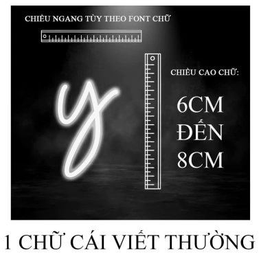 Led NEON Đặt Tên Riêng Thiết Kế Theo Yêu Cầu - Trang Trí Decor Quán, Giá 15.000đ