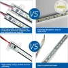 LED Pufangnice 2.835 AC220V Độ Sáng Cao 72 LEDs Dải Cứng 30-40cm Tiết Kiệm 9