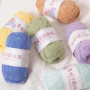 Len Baby Yarn mã 51-67 chất lượng cao mềm mại cho bé giá ưu đãi 29.750₫ 4 Len Baby Yarn mã 51-67 chất lượng cao mềm mại cho bé giá ưu đãi 29.750₫ 4