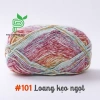 Len Baby Yarn Màu Loang 40gr – Mã 101‑120, Giá 35.700₫, Nhỏ gọn, Đa màu, Phù hợp bé 10