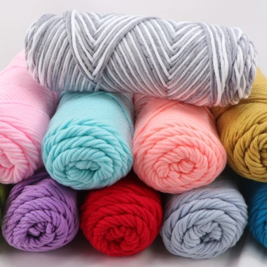Len Cotton Love sợi 3mm mềm mại - Len ống nội địa Trung cuộn 100g giá 37.800 VND 8 Len Cotton Love sợi 3mm mềm mại - Len ống nội địa Trung cuộn 100g giá 37.800 VND 8