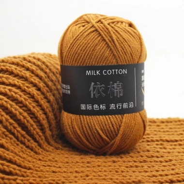 Len Milk Cotton Mác Đen Cuộn 50gr (Mã 01-50) - Giá chỉ 19.360₫, giảm tới 4.259₫ 6