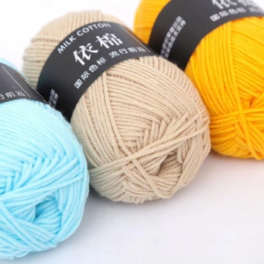 Len Milk Cotton Mác Đen Cuộn 50gr (Mã 01-50) - Giá chỉ 19.360₫, giảm tới 4.259₫ 7