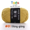 Len Milk Cotton Mác Đen Cuộn 50gr (Mã 01-50) - Giá chỉ 19.360₫, giảm tới 4.259₫ 10