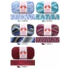 Len Yaoh Wool Love Màu Loang Ngọt Ngào 100gr - Vải len giá chỉ 44.100 VND 8