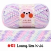 Len Yaoh Wool Love Màu Loang Ngọt Ngào 100gr - Vải len giá chỉ 44.100 VND 10