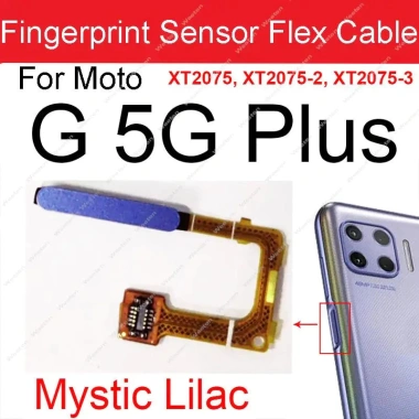 Linh kiện thay thế Motorola Moto G 5G Plus – Đầu đọc vân tay cảm ứng 5G, ID, nút cáp mềm, chìa khóa nhà