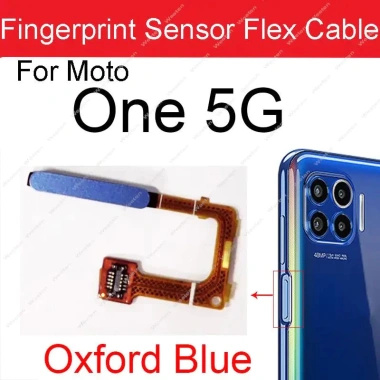 Linh kiện thay thế Motorola Moto G 5G Plus – Đầu đọc vân tay cảm ứng 5G, ID, nút cáp mềm, chìa khóa nhà