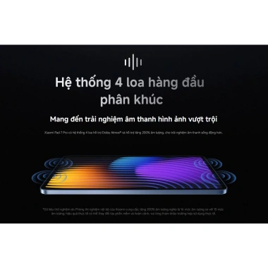 Livestream: Xiaomi Pad 7 Pro 12GB 512GB Chính Hãng - Giá 17.990.000, BH 18 Tháng