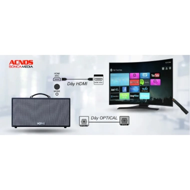 LiveXTRA 20% Loa Karaoke ACNOS - Giảm tới 20% cho CS448, CS447R, KS362D, CS121 và các mẫu khác