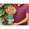 Lọ hoa bó hoa thủ công Bát Tràng - gốm Randon, kèm nơ xinh, giá chỉ 199.000đ (giảm 20%) 4