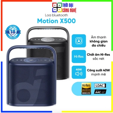 Loa Anker A3.131 Soundcore X500 40W Hi‑Res, Bảo hành 18 tháng, Giá 2.55 triệu
