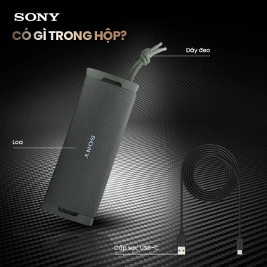 Loa Bluetooth Sony ULT Field 1 Bass Cực Mạnh, IP67, Pin 12h - Chính Hãng, BH 24 Tháng, Giá 2.3 Triệu 3