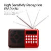 Loa đài FM mini USB hỗ trợ thẻ nhớ, tai nghe, đèn pin - Radio kỹ thuật số di động, chỉ 85.000₫ 7