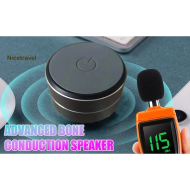 Loa dẫn truyền xương Bluetooth chống nước, công nghệ hấp phụ, cốc hút, âm thanh không dây di động - Giá 301.400₫
