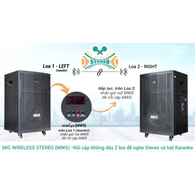 Loa Karaoke ACNOS CB41neo Bluetooth không dây 2 mic – New 100%, Bảo hành 12 tháng, Giá 6.944.096₫