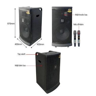 Loa Karaoke Arirang MK6 Max 3 loa 3 đường tiếng, bảo hành 24 tháng, giá chỉ 8,250,000₫ 4