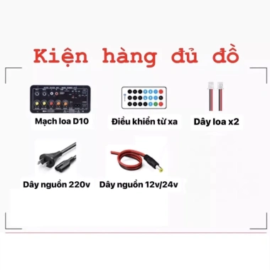 Loa Karaoke Bluetooth 5.0 MONQIQI D10 35-400W - DIY Tại Nhà, Giá chỉ 170.000₫ 9