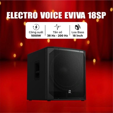 Loa Subwoofer Electro Voice EVIVA 18SP - Siêu Trầm Chuyên Nghiệp, Bảo Hành 12 Tháng, 1 Đổi 1 15 Ngày, Giá 24.662.651₫