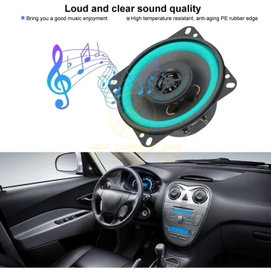 Loa xe TAYO 6.5 inch 200W HiFi stereo 2 chiếc - Âm thanh mạnh, giá chỉ 43k