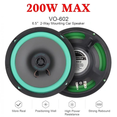 Loa xe TAYO 6.5 inch 200W HiFi stereo 2 chiếc - Âm thanh mạnh, giá chỉ 43k 9 Loa xe TAYO 6.5 inch 200W HiFi stereo 2 chiếc - Âm thanh mạnh, giá chỉ 43k 9