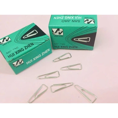 Lốc 10 hộp ghim kẹp giấy tam giác C62 thaolinhsi – Chỉ 10.000₫, giảm từ 12.500, dán chắc, dễ dùng