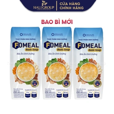 Lốc 3 Hộp Fomeal Basic Soup - Súp Dinh Dưỡng, Giá Chỉ 99.000₫, Thơm Ngon