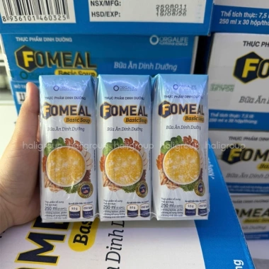 Lốc 3 Hộp Fomeal Basic Soup - Súp Dinh Dưỡng, Giá Chỉ 99.000₫, Thơm Ngon 2 Lốc 3 Hộp Fomeal Basic Soup - Súp Dinh Dưỡng, Giá Chỉ 99.000₫, Thơm Ngon 2
