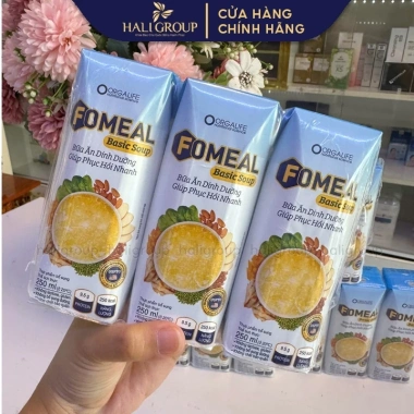 Lốc 3 Hộp Fomeal Basic Soup - Súp Dinh Dưỡng, Giá Chỉ 99.000₫, Thơm Ngon