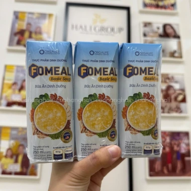 Lốc 3 Hộp Fomeal Basic Soup - Súp dinh dưỡng, tiện lợi, chỉ 99.000₫ giảm so với 123.750₫