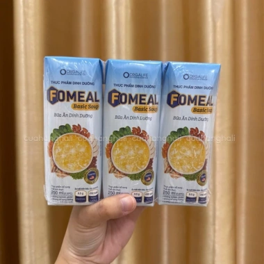 Lốc 3 Hộp Fomeal Basic Soup - Súp dinh dưỡng, tiện lợi, chỉ 99.000₫ giảm so với 123.750₫