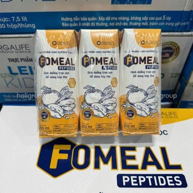 Lốc 3 Hộp Fomeal Peptides 250ml - Tăng sức khỏe, giảm giá 22.8k 2 Lốc 3 Hộp Fomeal Peptides 250ml - Tăng sức khỏe, giảm giá 22.8k 2