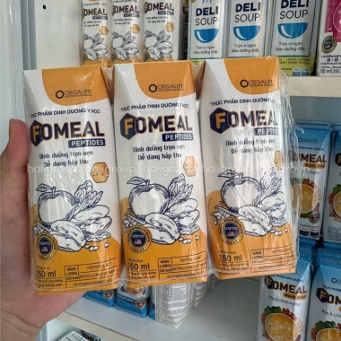 Lốc 3 Hộp Fomeal Peptides 250ml - Tăng sức khỏe, giảm giá 22.8k