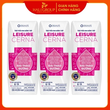 Lốc 3 Hộp Leisure Cerna Soup Dinh Dưỡng Kiểm Soát Đường Huyết - Giá 147.000₫